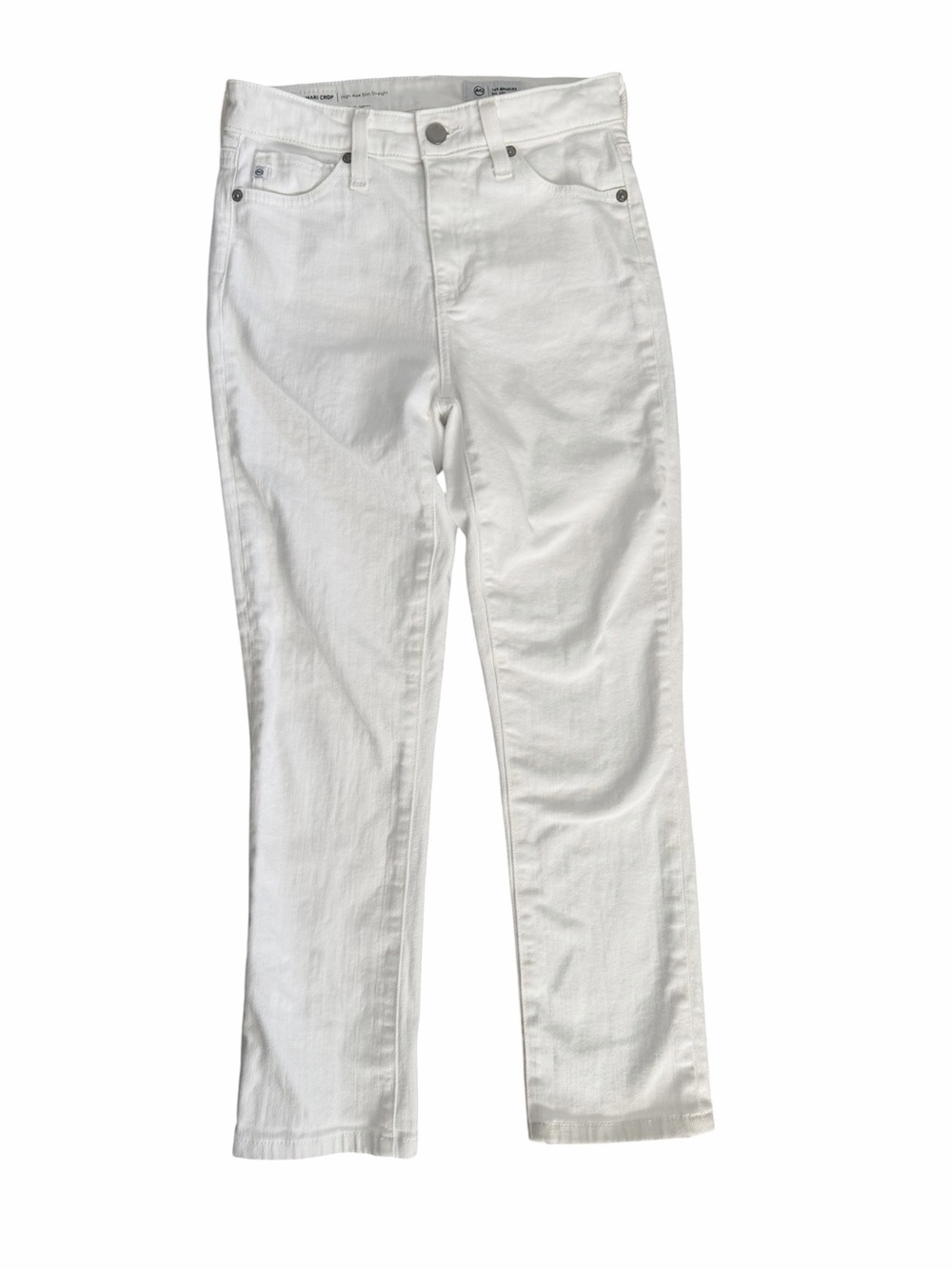 Ag Adriano Goldschmied Mari High Rise Slim Straight Jean - Picture 3 of 6